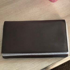 Madewell brown clutch/ shoulder bag